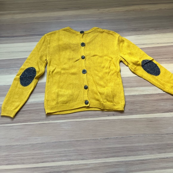 JEAN BOURGET girls sweater with sparkly bow EUC size 8 - Picture 2 of 6